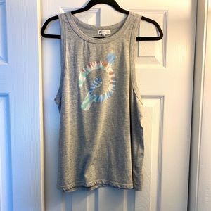 Peloton size Large gray tank